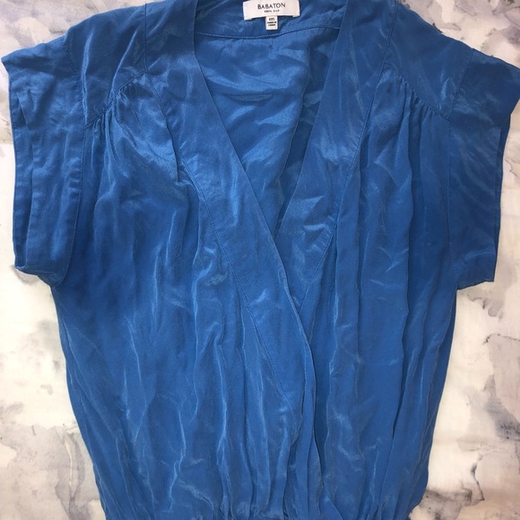 Aritzia Babaton Silk Corbett Romper XS - Picture 4 of 8